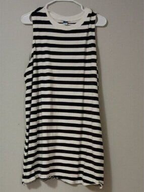 Striped Sleeveless Dress